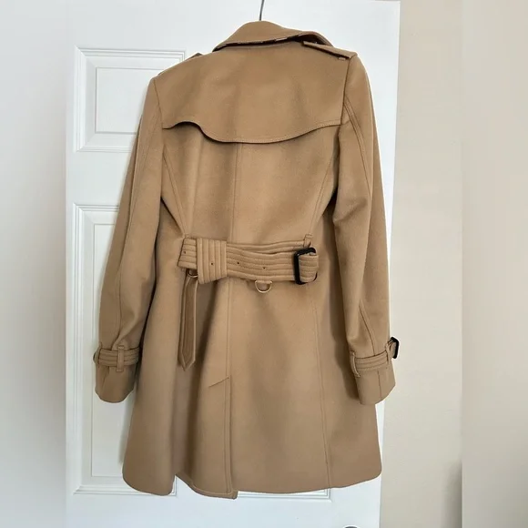 Burberry Wool Cashmere Trench Coat - Picture 5 of 6